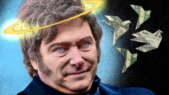 Angel Milei flying high with dollars ART