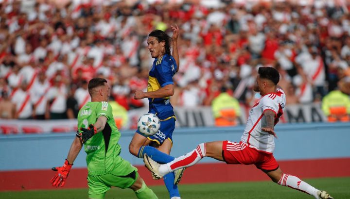 Superclásico entre Boca y River 