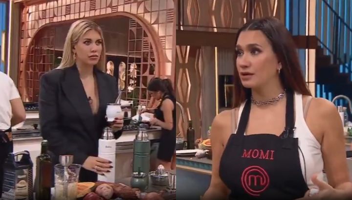 Wanda Nara tildó de "inestable" a Momi Giardina en MasterChef Celebrity y la participante le hizo un reclamo: "Estoy perdiendo el tiempo"