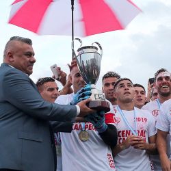 Claudio 'Chiqui' Tapia and Barracas Central, in their 2019 promotion season.