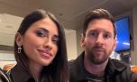 Antonela Roccuzzo se mimetizó con Lionel Messi y lució un sofisticado look con un toque personal