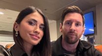 Antonela Roccuzzo se mimetizó con Lionel Messi y lució un sofisticado look con un toque personal