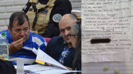 Emerenciano Sena y la nota que su hermana quiso filtrar los primeras días de su detención. 