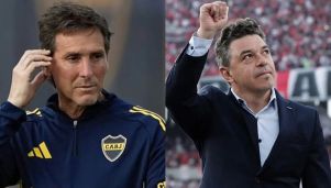 Claudio Úbeda y Marcelo Gallardo