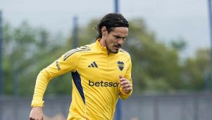 Edinson Cavani en Boca Juniors