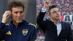 Claudio Úbeda y Marcelo Gallardo