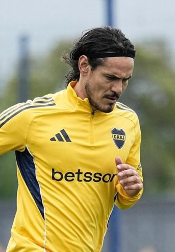 Edinson Cavani en Boca Juniors