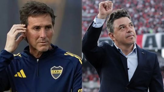 Claudio Úbeda y Marcelo Gallardo
