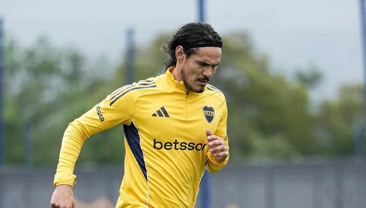 Edinson Cavani en Boca Juniors