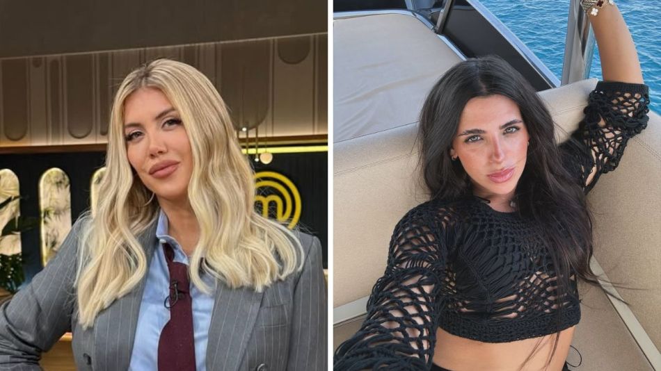 Wanda Nara y Valentina Cervantes