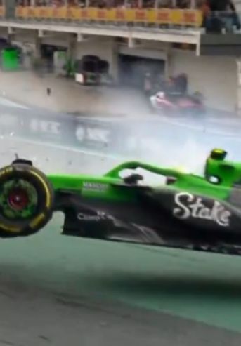 Gabriel Bortoleto accidente