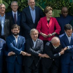 Presidentes en la COP | Foto:Bloomberg