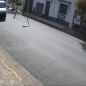 IMAGENES SENSIBLES: un motociclista en Azul murió al ser encerrado por un camión y todo quedó grabado