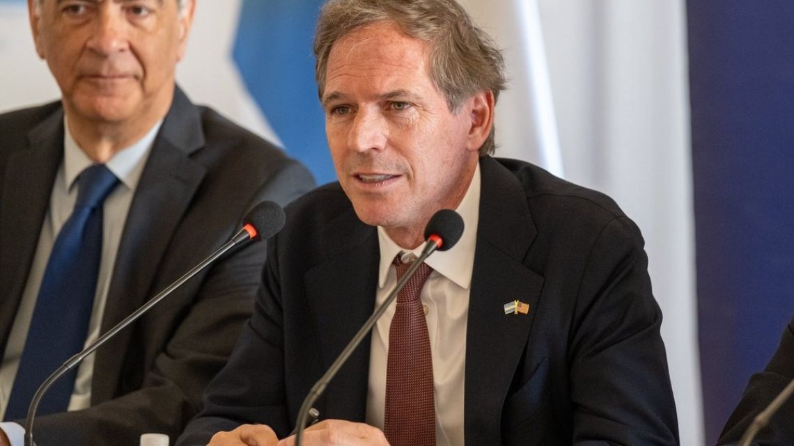 Alec Oxenford, Argentina's ambassador to the United States of America.