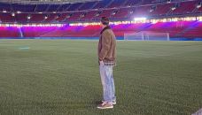 Lionel Messi en el nuevo Camp Nou