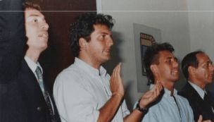 Diego Santilli y Sergio Massa