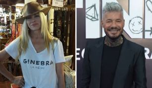 Soledad Aquino y Marcelo Tinelli