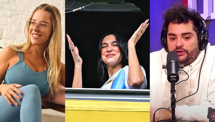 La red estalló contra Homero Pettinato y Nati Jota tras sus polémicos comentarios sobre Dua Lipa