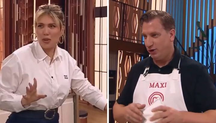 La broma de doble sentido de Maxi López a Wanda Nara en MasterChef Celebrity: "Hay que conquistar de nuevo"
