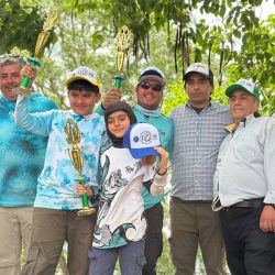 El concurso fue organizado por el grupo de pescadores “Rancho el Compadre” y tuvo lugar en el predio que la Municipalidad de El Galpón posee en la zona.