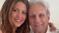 Shakira y su papá, William