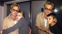 Johnny Depp y sus hijos