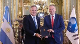 Pablo Quirno y Mathias Cormann