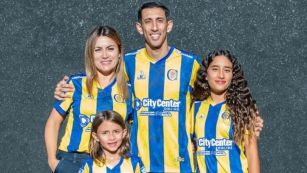 Ángel di María, Jorgelina Cardoso, Mía di María, Pía di María