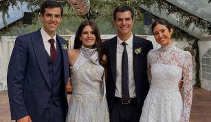 Isabel Macedo y Juan Manuel Urtubey boda Marcos Urtubey