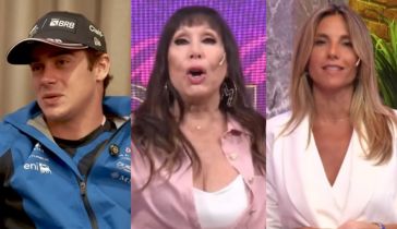 Franco Colapinto, Moria Casán y María Belén Ludueña