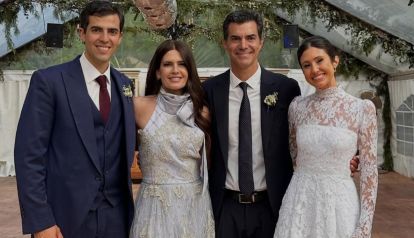 Isabel Macedo y Juan Manuel Urtubey boda Marcos Urtubey