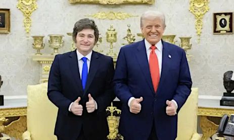 Milei y Trump 20251110