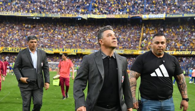 Marcelo Gallardo en La Bombonera