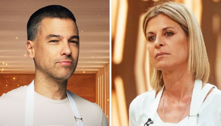 El Chino Leunis y Eugenia Tobal tuvieron una brutal pelea en MasterChef y todo salió al aire: "Es un montón"