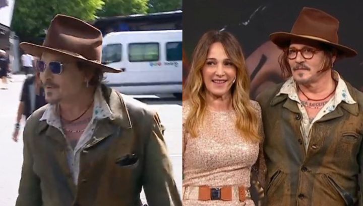 Así recibieron a Johnny Depp en el piso de "Cortá por Lozano": ovación y abrazos