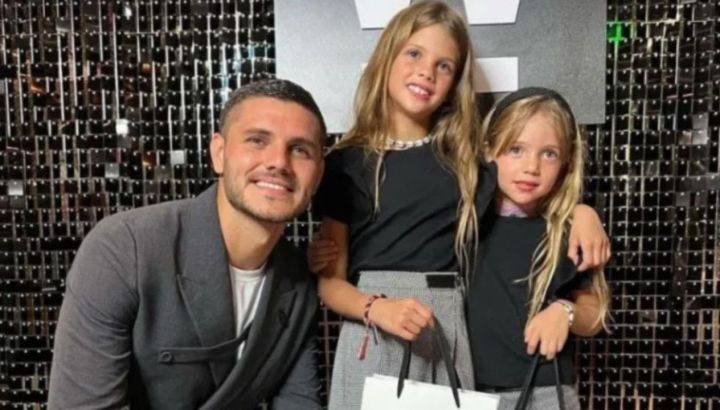 Mauro Icardi se reencontró con sus hijas: la palabra de Elba Marcovecchio