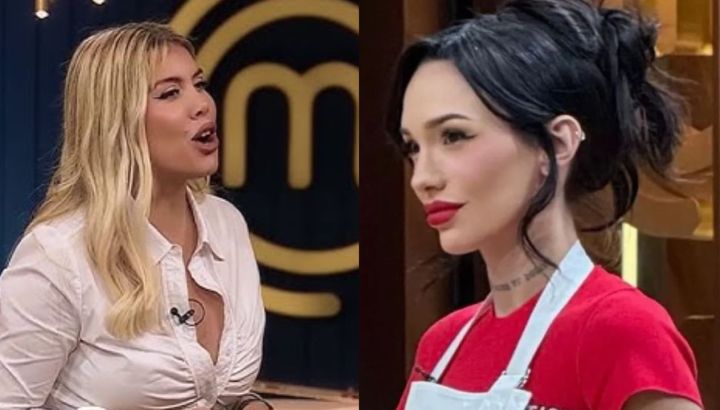 El tenso cruce entre Wanda Nara y La Joaqui en MasterChef Celebrity: "La peor de las ondas"