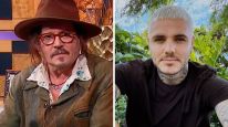 Mauro Icardi y Johnny Depp