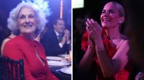 El look matchy de Valeria Mazza y su mamá, Mónica Ferreira, en una importante gala: rojo pasión, elegancia y glamour intergeneracional