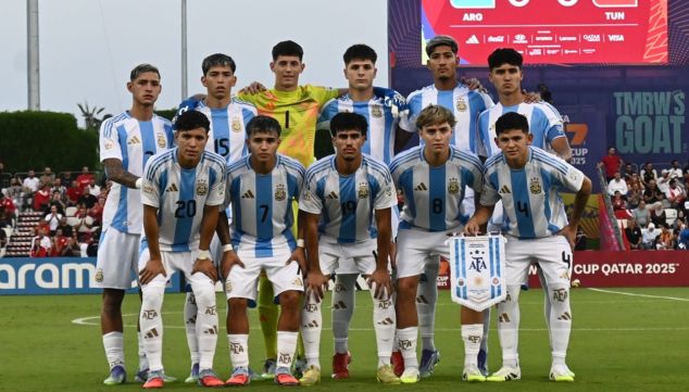 Selección Argentina Sub-17 en el Mundial de Qatar