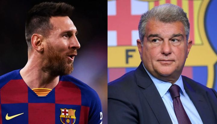 Laporta y Messi