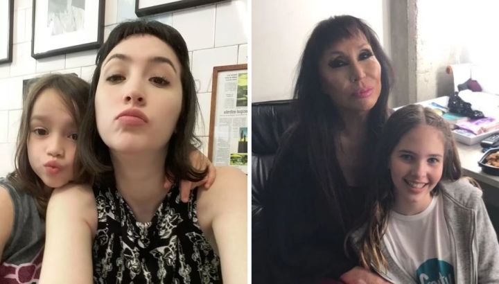 Así está hoy Helena, la hija de Sofía Gala y primera nieta de Moria Casán: la fuerte conexión con su mamá y su abuela