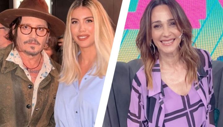 Revelaron la reacción de Verónica Lozano al ver la foto de Wanda Nara con Johnny Depp: "Una grasada"