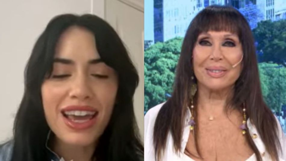 Lali Espósito y Moria Casán