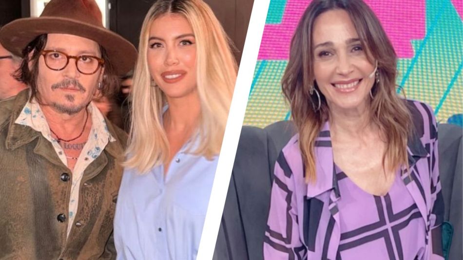 Wanda Nara, Jhonny Depp, Verónica Lozano