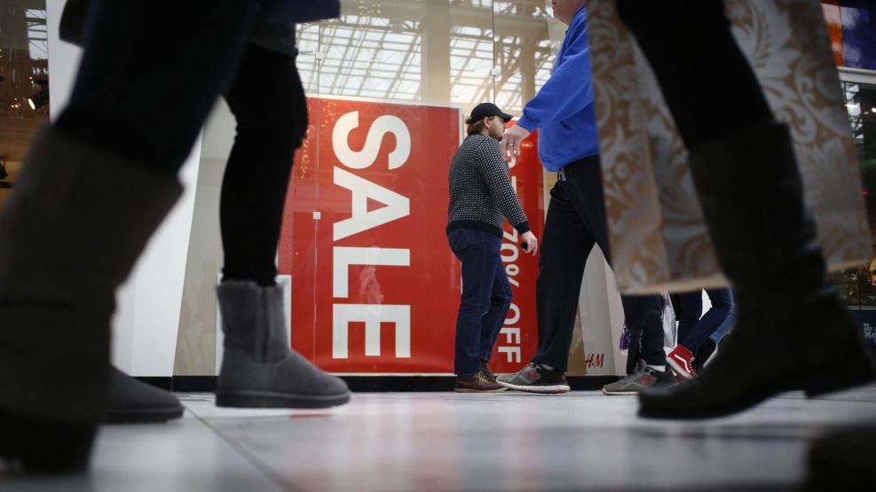 Shoppers Look For Post Christmas Sales At Easton Towncenter Mall 
