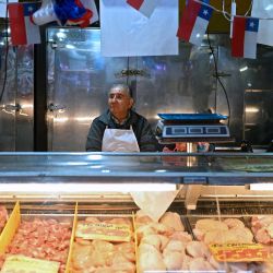 Mercado central en la comuna de Recoleta en Santiago. Foto de Marvin RECINOS / AFP | Foto:AFP