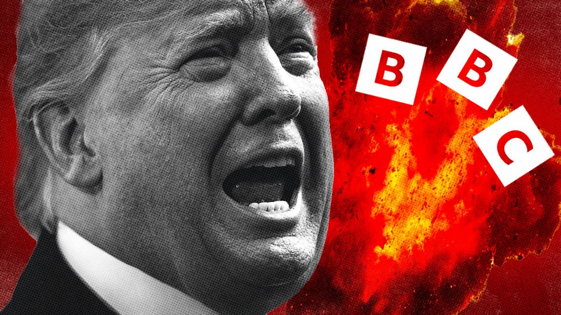 The BBC comes under attack from Trump.