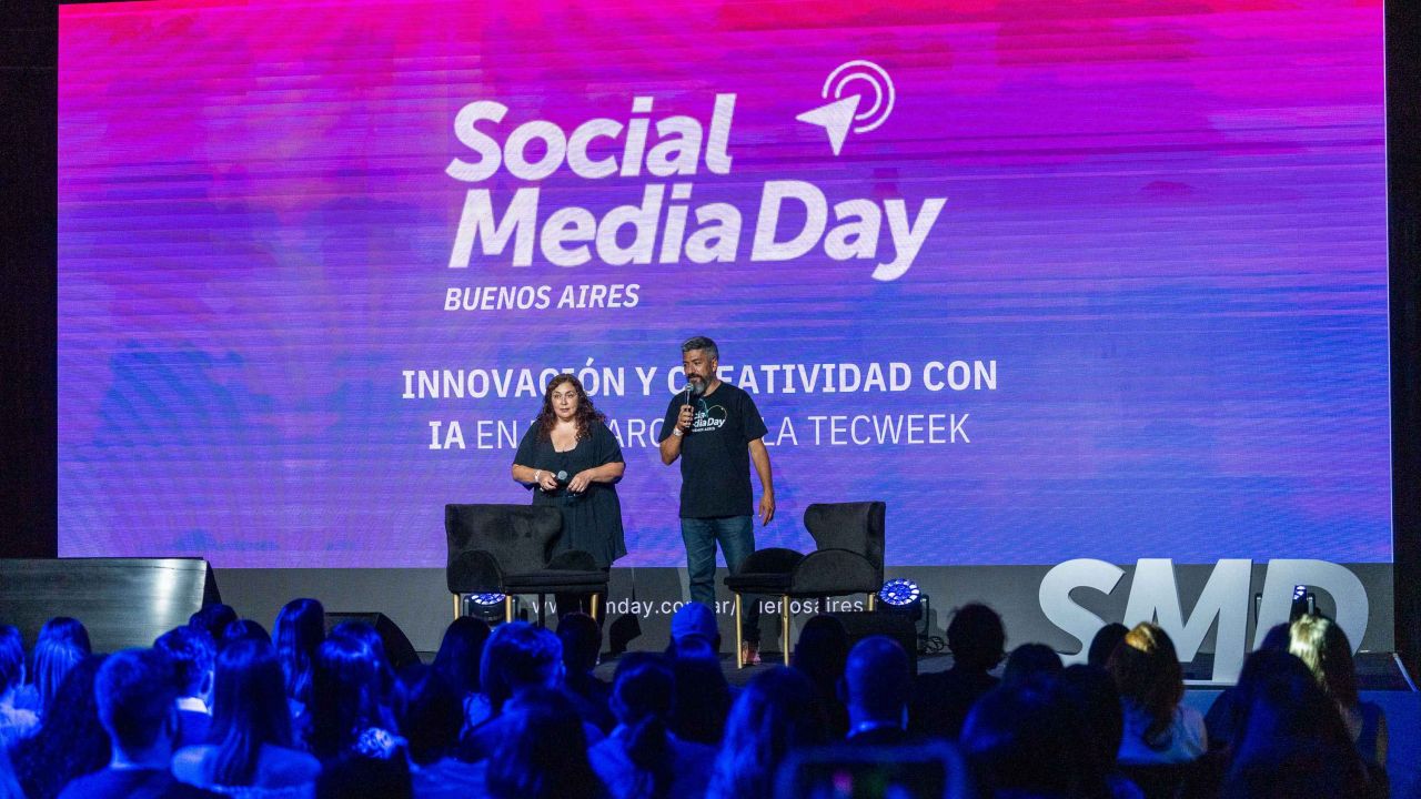 Expositores en el Social Media Day Buenos Aires en Costa Salguero