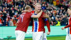 Erling Haaland en Eliminatorias UEFA para el Mundial 2026